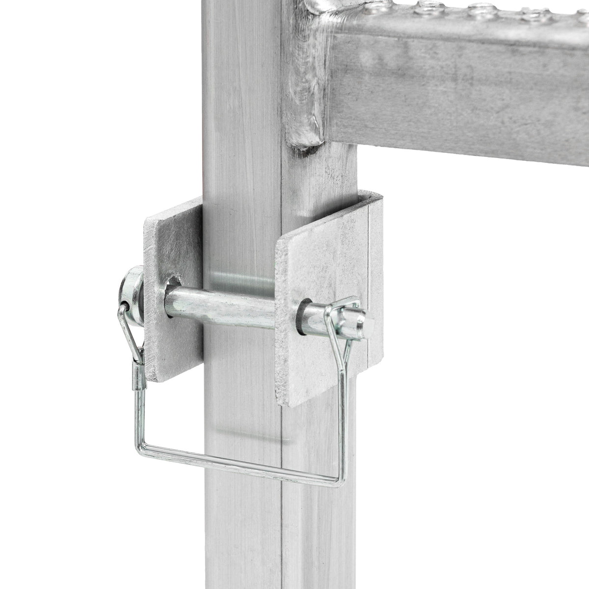 Fixations de rangement pour échelle simple