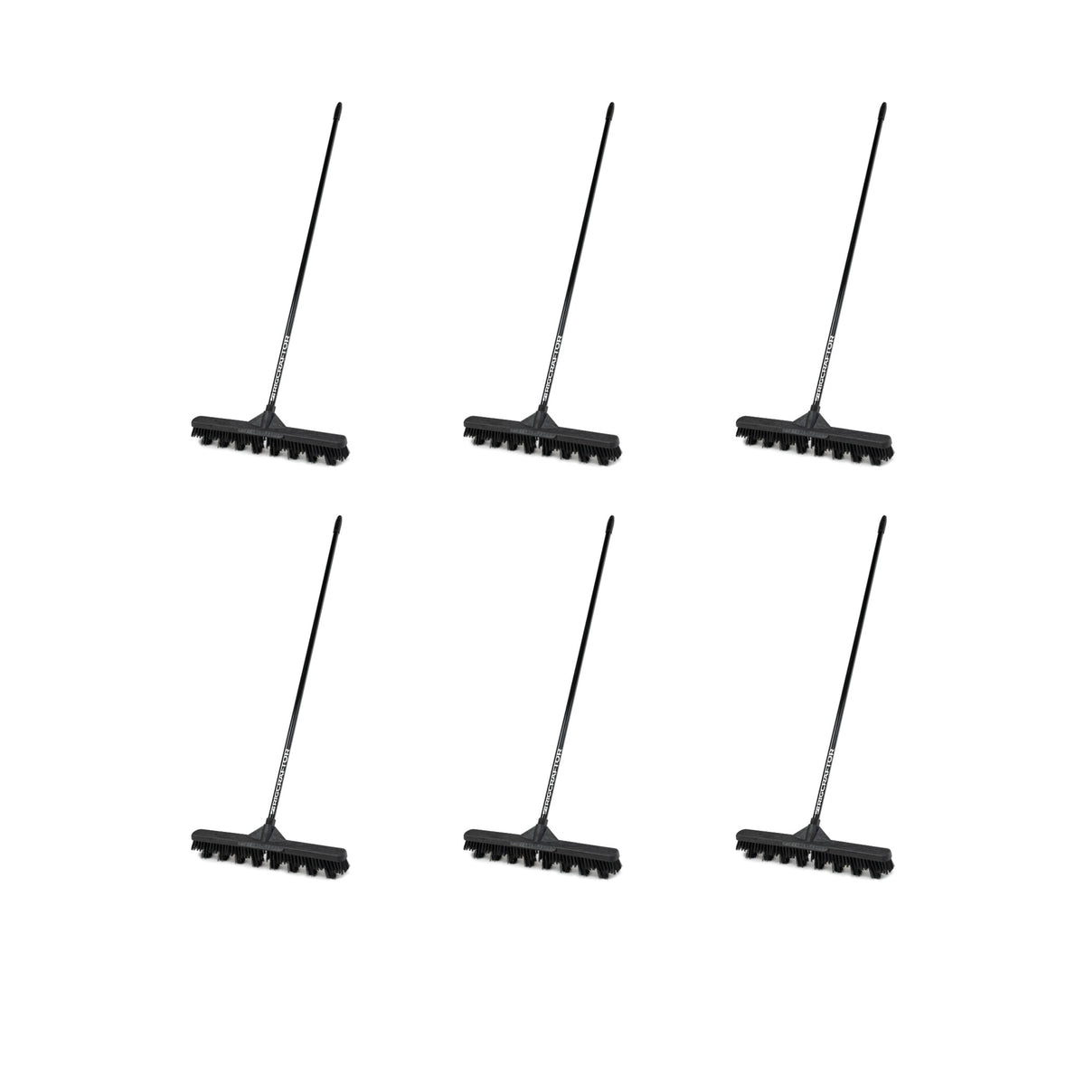 Brosse de balai avec manche pour remorque réfrigérée en caisse de 6 unités