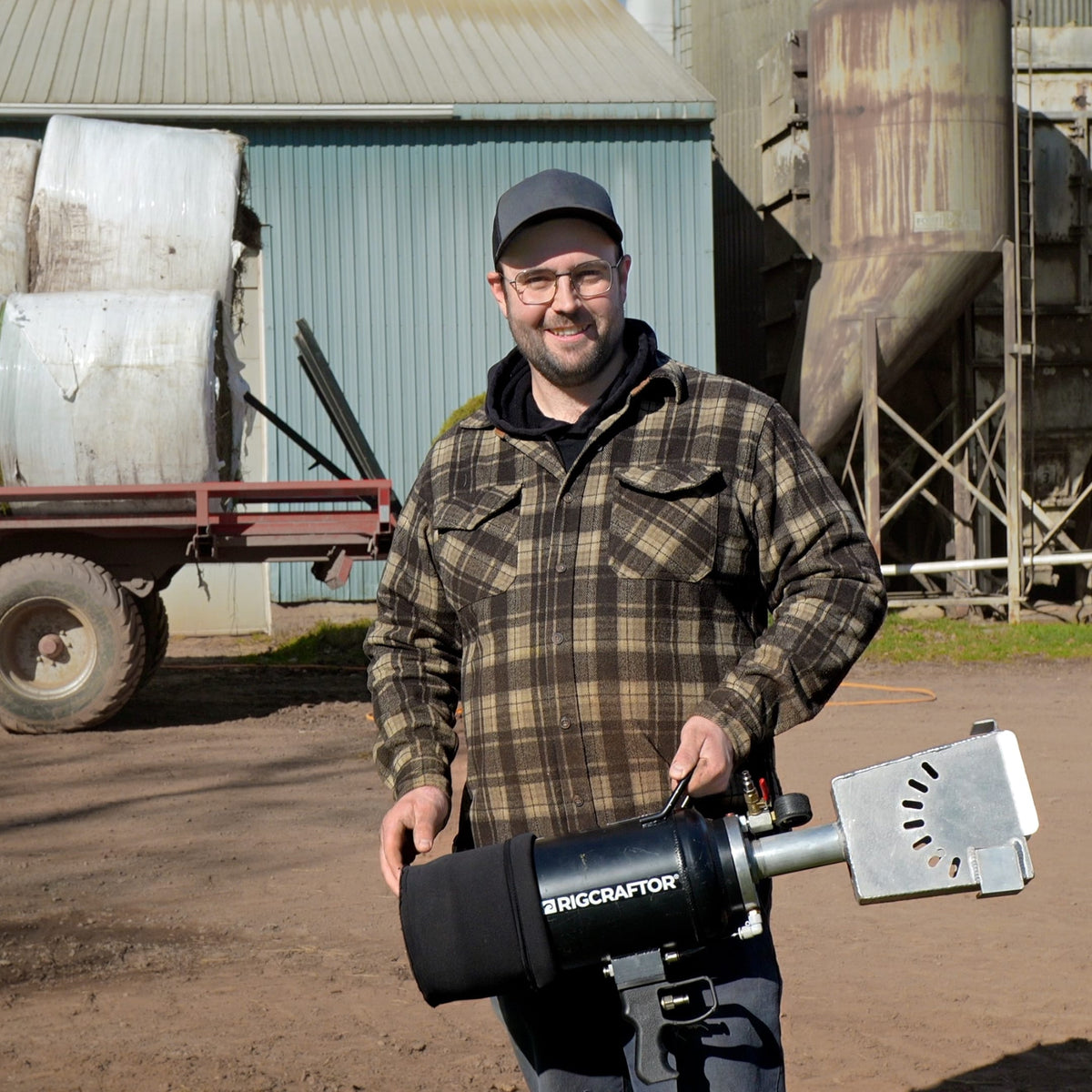 500 Straps a Year by Hand: How Luga Farm Took the Strain Off Hay Hauling