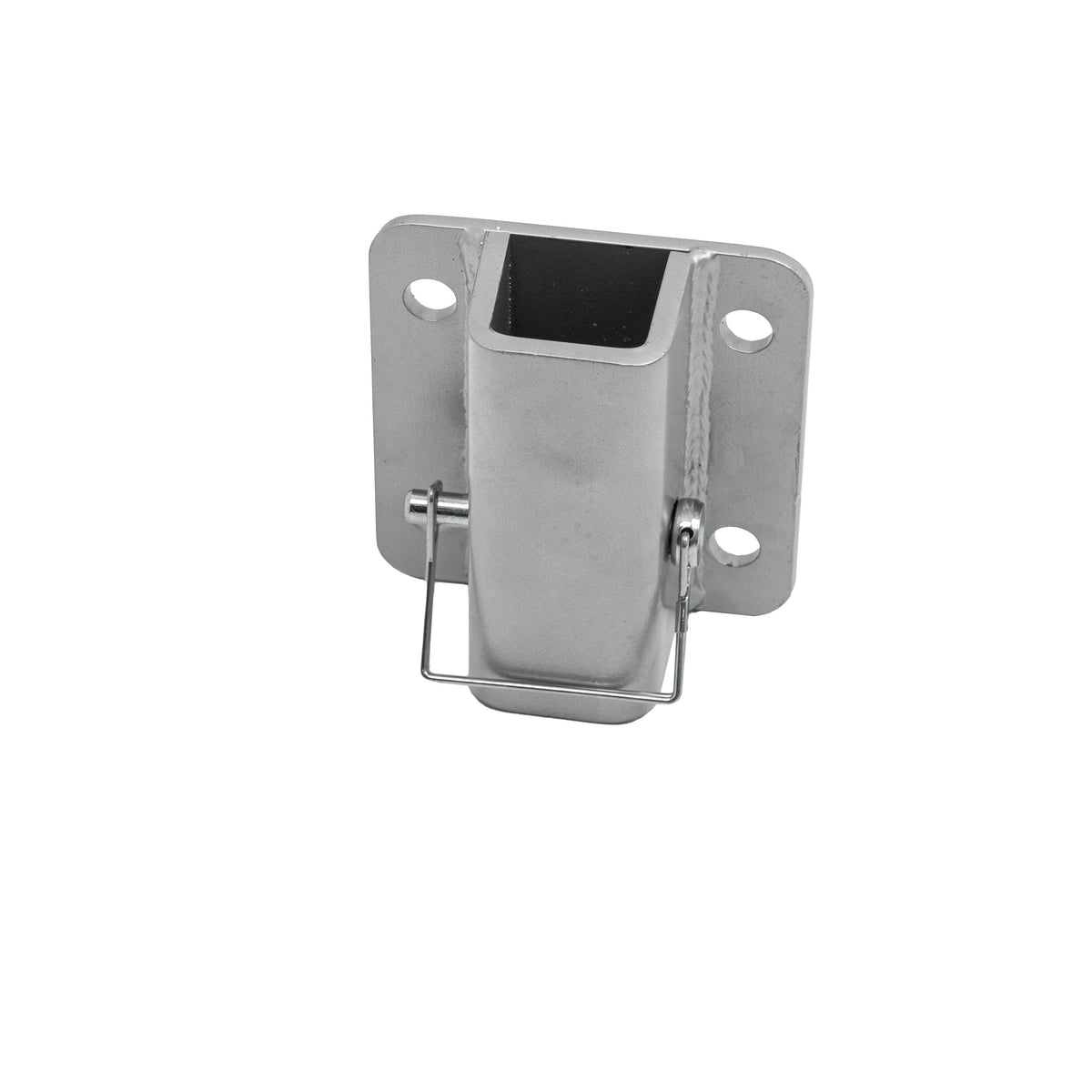 A metal bracket designed for mounting Candle Ladders on tractors or trailers.