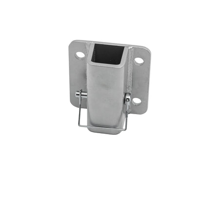 A metal bracket designed for mounting Candle Ladders on tractors or trailers.