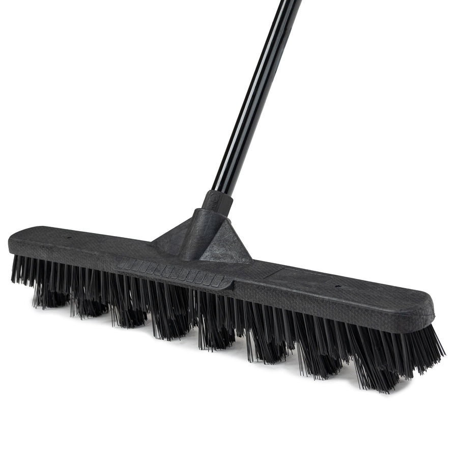 Brosse de balai avec manche pour remorque réfrigérée